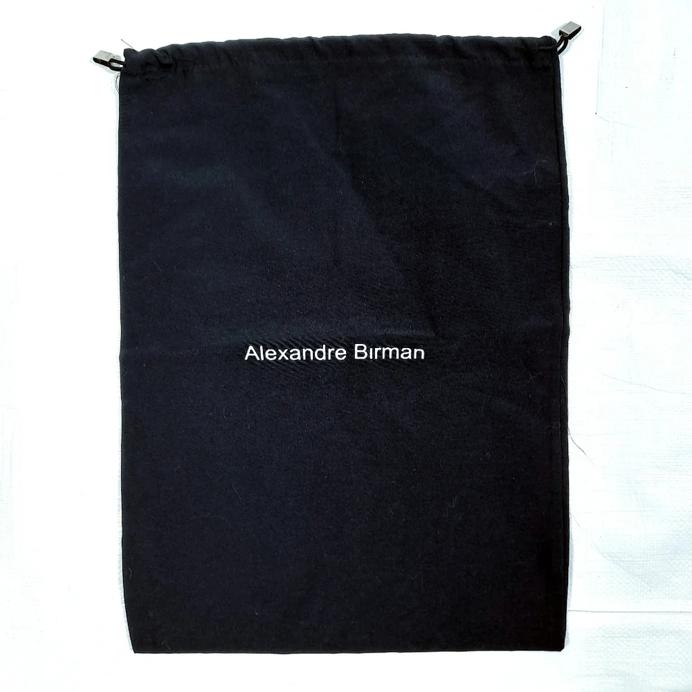 Alexandre Birman Black Drawstring Dust Cover Bag